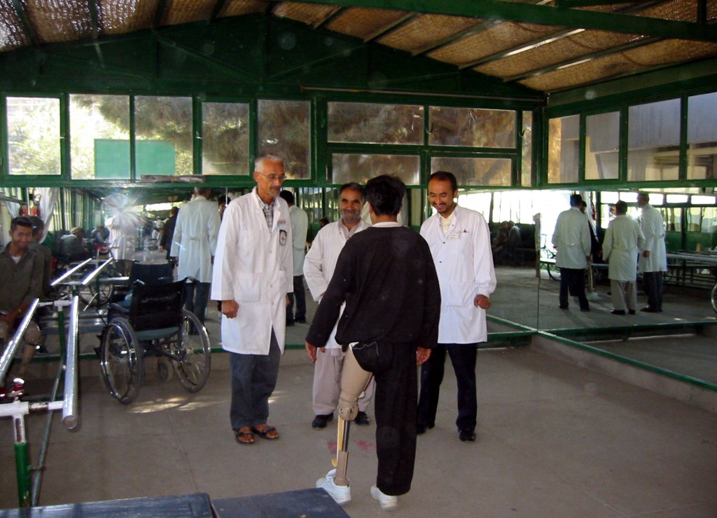 Centro di riabilitazione Croce Rossa in Afghanistan